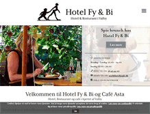 Tablet Screenshot of hotelfyogbi.dk